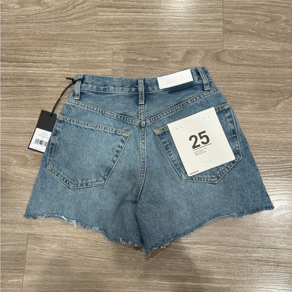 NWT Redone Denim Shorts - Picture 6 of 6